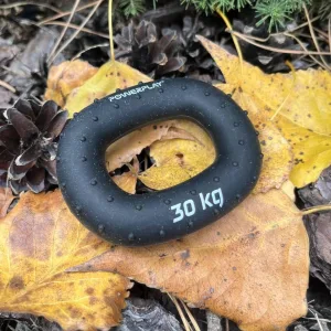 Еспандер кистьовий силіконовий PowerPlay PP-4337 Hand Grip Hard 30 кг. чорний