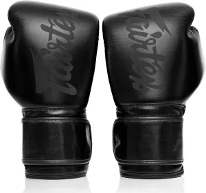 Боксерські рукавиці Fairtex BGV14SB Black 10 унцій (бинти в комплекті)