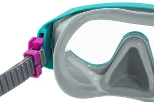 Маска для плавання BESTWAY 14+ 22044 сіро-синій