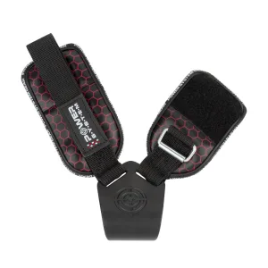 Гаки для тяги на зап'ястя Power System PS-3360 Hooks V2 Black/Red - L