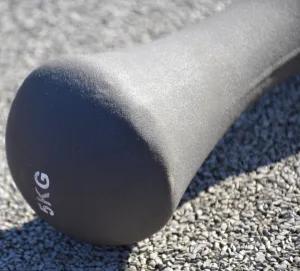 Гантелі неопренові PowerPlay 4126 Spartacus 2*4 кг. сірі (пара - 2шт.)