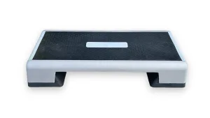 Степ-платформа L99 х W36 х H15/20 см, сірий/чорний