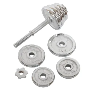 Гантелі розбірні хромовані 2 шт по 13,5 кг