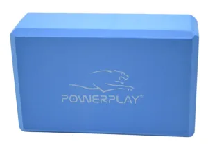 Yoga Block 2 pcs (Pair) PowerPlay 4006 Yoga Brick EVA Blue