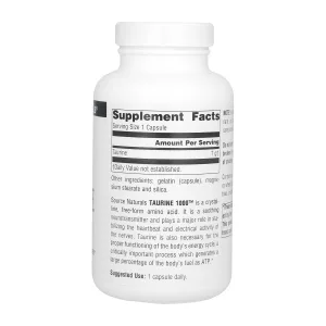 Taurine 1000™ 1000 мг - 120 капсул