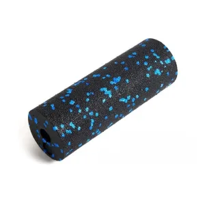 Масажний ролик (роллер) гладкий PowerPlay PP-4346 Mini EPP Foam Roller Чорно/Синій 15x5,3 см