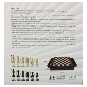 Шахи Xinliye дерев'яні на магнітах FG240502024L