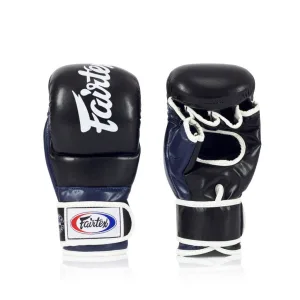 Grappling MMA Gloves Fairtex FGV18 Black/Blue L