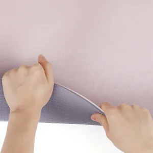 Килимок для фітнесу та йоги Sport TPE+TC 6 мм - фіолетово рожевий