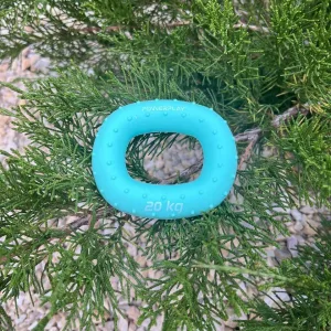 Еспандер кистьовий силіконовий PowerPlay PP-4337 Hand Grip Medium 20 кг. зелений