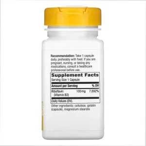 Riboflavin Vitamin B2 - 100 капсул
