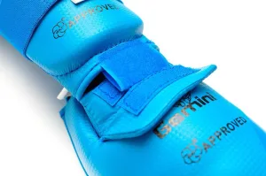 Захист гомілки та стопи для карате синій S