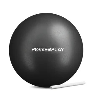 М'яч для пілатесу, йоги та реабілітації PowerPlay PP_4415 Body Shape Ball 22 см чорний