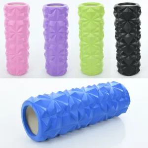 Ролер для занять йогою та пілатесом 33 см*11 см Синій