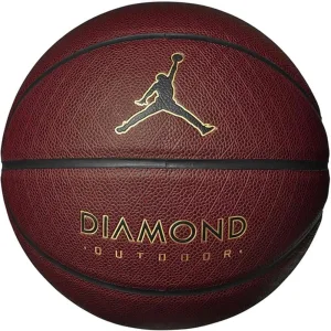 Баскетбольний м'яч Nike Jordan DIAMOND OUTDOOR 8 P СПУЩЕНИЙ ЯНТАРНИЙ/ЧОРНИЙ/МЕТАЛІЧНЕ ЗОЛОТО/ЧОРНИЙ розмір 7 Оригінал J.100.8252.891.07