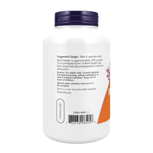 Beef Gelatin 550 мг - 200 капсул