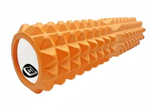 Масажний ролик EasyFit Grid Roller 45 см v.2,2 помаранчевий