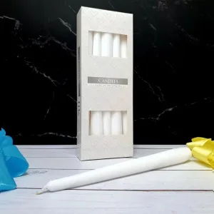 Набір свічок столових Bispol s30 090 білі