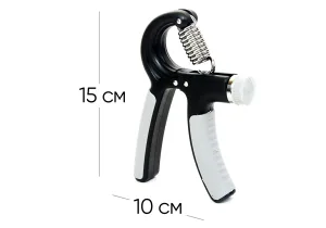 Еспандер для кисті EasyFit 5 - 60 кг сірий