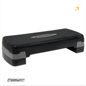 Степ-платформа EasyFit Step-B 2-ступінчаста сіра