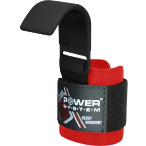 Гаки для тяги на зап'ястя Power System PS-3310 Hardcore Hooks Black/Red
