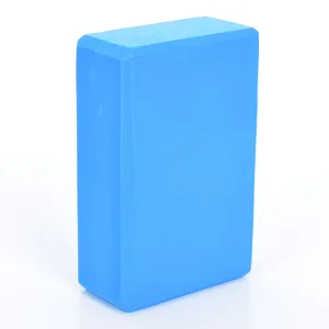 Блок для йоги 180 г 23×15х7,5 см - синій