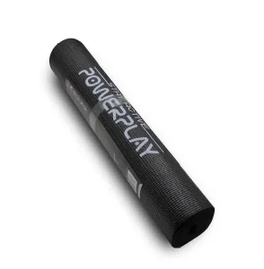 Килимок для йоги та фітнесу PowerPlay 4010 PVC Yoga Mat чорний (173x61x0,6)
