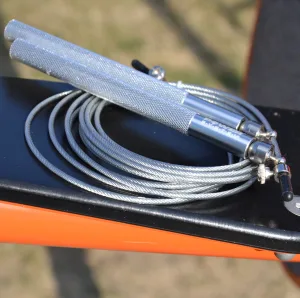 Скакалка швидкісна Power System PS-4064 Ultra Jump Rope срібний 2,75 m.