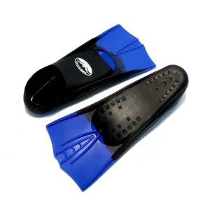 Ласти для плавання розмір 45-47 чорно-білий