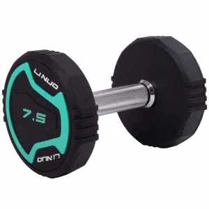 Гантель цільна професійна LI NUO.5 1 шт 7.5 кг