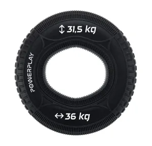 Еспандер кистьовий силіконовий PowerPlay PP-4330 Hand Grip Loops Hard 31,5-36 кг. Чорний