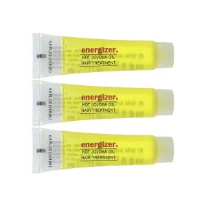 Energizer Hot Jojoba Oil Hair Treatment 3 Reclosable Tubes - 14,8 мл