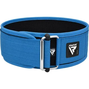 Пояс для важкої атлетики RDX RX1 Weight Lifting Belt BLUE-S