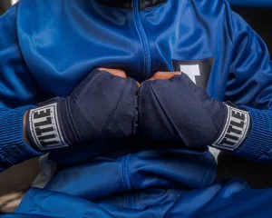 Бинти для боксу TITLE Boxing Select 180" Semi Elastic Mexican Navy (4,5м.)