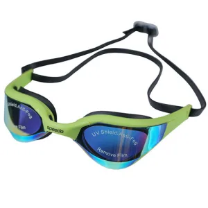 Окуляри для плавання Speedo Fastskin Pure Focus Mirror зелений, чорний універсальний 7-081028W/GR