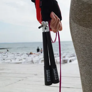 Скакалка скоростная Power System PS-4033 Crossfit Jump Rope Red 2,8 m.
