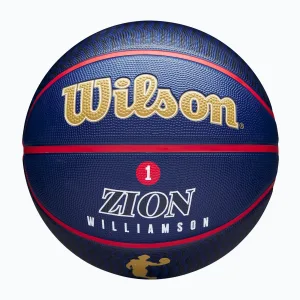 М'яч баскетбольний Wilson NBA PLAYER ICON OUTDOOR BSKT ZION 7 WZ4008601XB7 (оригінал)