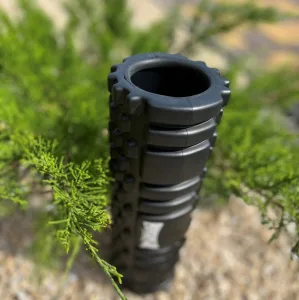 Масажний ролик (роллер) PowerPlay 4342 Massage Roller чорний 30x10 см