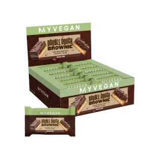 Vegan Double Dough Brownie - 12x60 г Шоколадна крихта