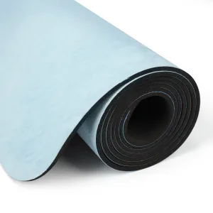 Килимок для йоги каучуковий замшевий Sport 183 см 68 см 4 мм