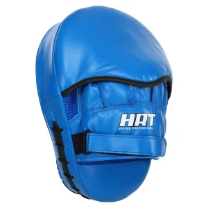 Лапа вигнута для боксу та єдиноборств HARD TOUCH 19x5x25 см 2 шт - 23 см - синій