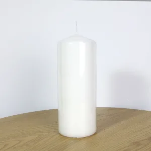 Свічка парафінова циліндрична біла sw60/150
