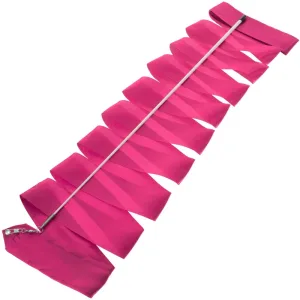 Ribbon for artistic gymnastics with stick pink