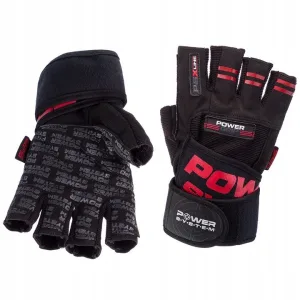 Рукавички для фітнесу Power System PS-2800 Power Grip Red - L