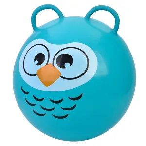 Fitness ball for children with ears (fitball) smooth 50 cm turquoise