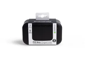 Таблетниця Smartshake Pillbox Organiser 2-pack Чорний