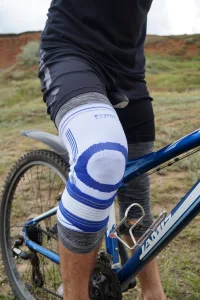 Knee Support Power System PS-6008 Knee Support Pro Blue/White 1 pc. L/XL