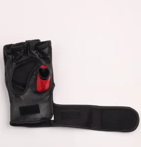 Рукавиці для MMA PowerPlay 3093 чорні - M