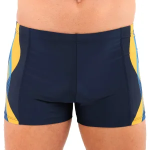 Плавки боксери чоловічі для плавання PL-7642 2, XL–3 XL сині - XXL