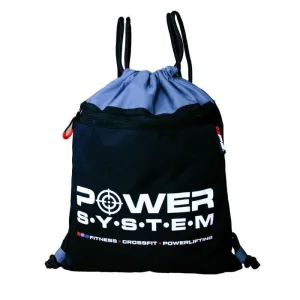 Рюкзак спортивний Power System PS-7011 gym Sack Alpha Blak/Grey